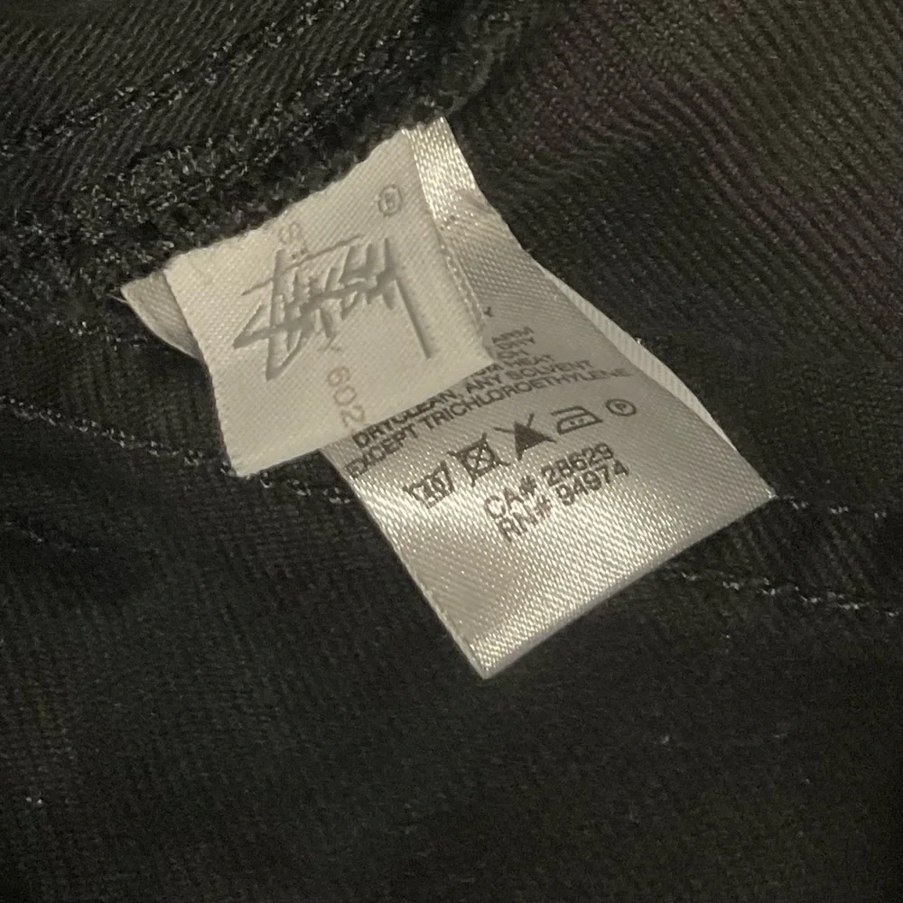 Stussy Quality Workgear Work Pant Canvas Black 30